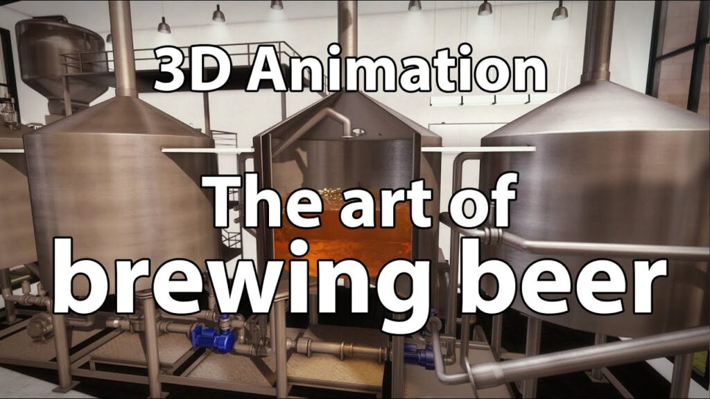Beer Brewing Process – 3D Animation “The art of brewing”